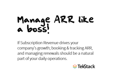 Manage ARR like a boss!